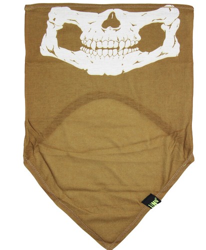Maschera mezza faccia - , teschio