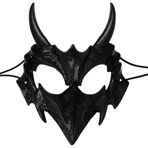 Halloween gotico mezzo teschio