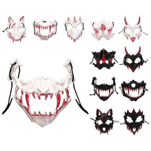 1pz maschera teschio animale - 1pz,