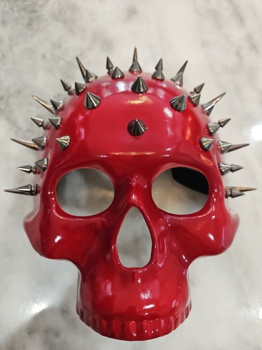 Maschera mezzo teschio - , con