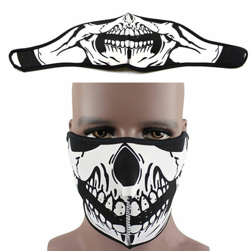 Maschera teschio motociclista - teschio,