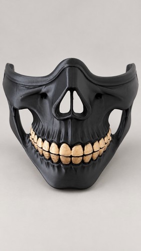 Maschera mezza viso - maschera, teschio
