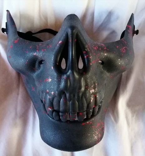 Maschera teschio plastica dura