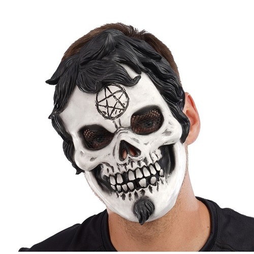 Maschera halloween teschio - maschera,
