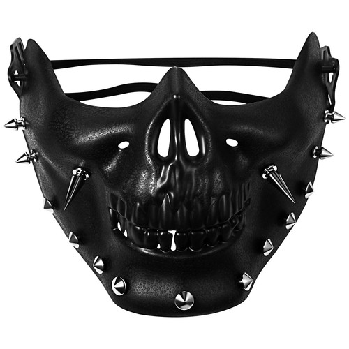 Maschera mezza faccia - , teschio