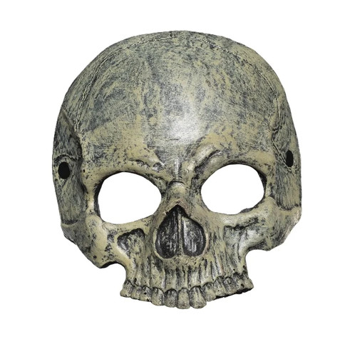 Mezza maschera teschio - ,